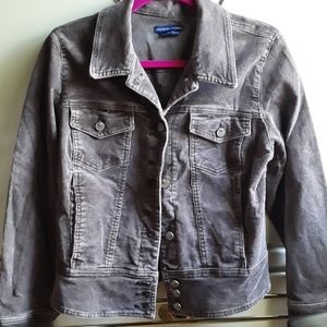 BANDOLINO Jackets Brown Corduroy Size L